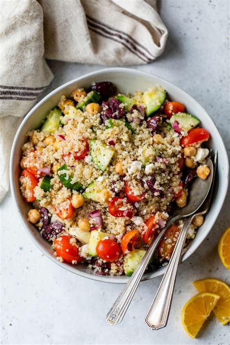 quinoa with feta cheese