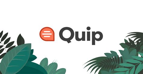 quip table of contents