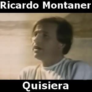LETRARicardo Montaner Quién Diría YouTube