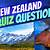quiz questions and answers about new zealand - quiz questions and answers