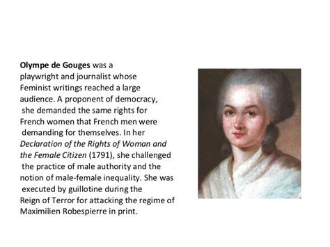 Subject Quiz Olympe De Gouges Popular