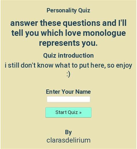 quizzes quotev