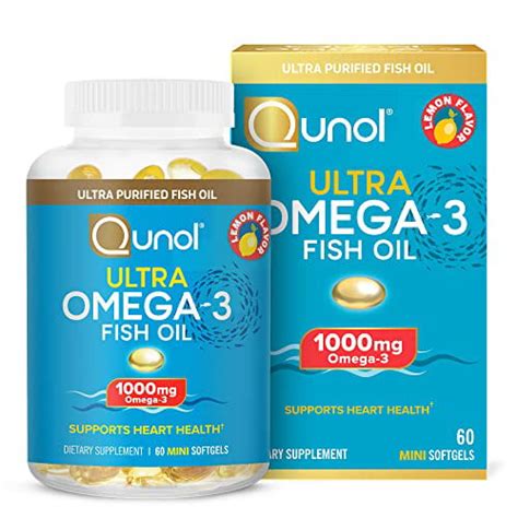 qunol ultra omega 3 fish oil 1000mg