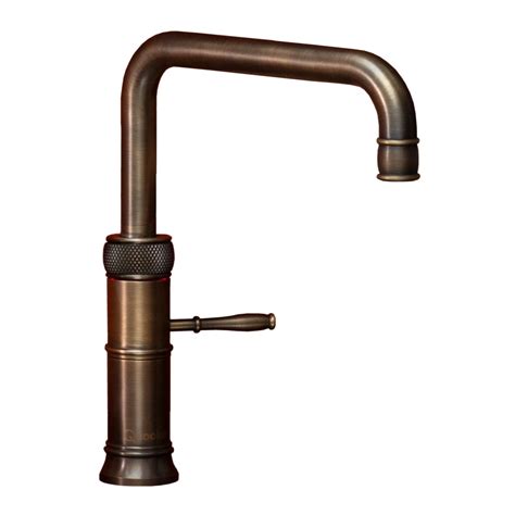 quooker fusion square patinated brass