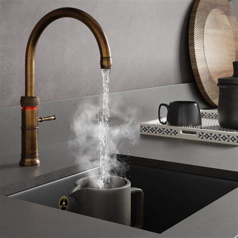 quooker pro3 fusion round patinated brass