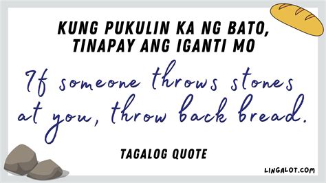 quotation in tagalog meaning