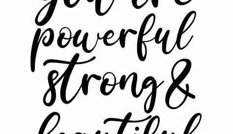 Set of 20 black and white hand lettering quotes - vector clip art