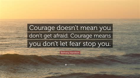 quote about courage and fear