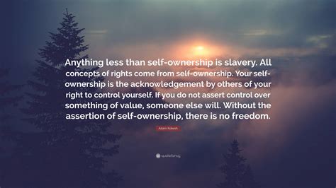 Quote About Self Ownership