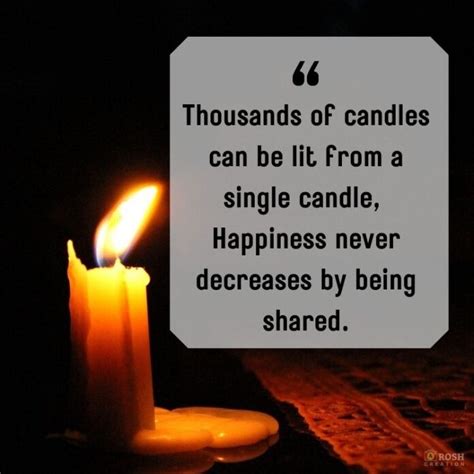 Quote Candle Light