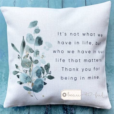 Quote Design Cushion