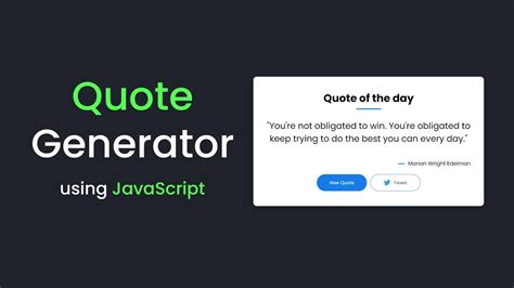 Quote Of The Day Javascript