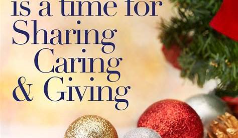 Quotes About Giving And Sharing This Christmas