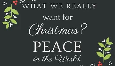 Quotes About Peace At Christmas Holiday Gram