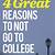 quotes about why one should not go to college
