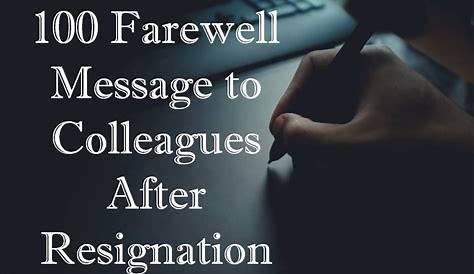 Resignation Quotes Inspirational Farewell quotes, Funny