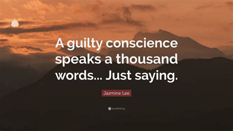 quotes about a guilty conscience