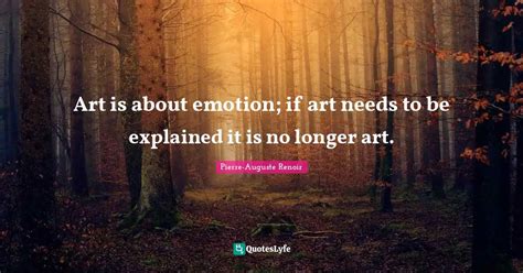 Quotes About Art Emotion
