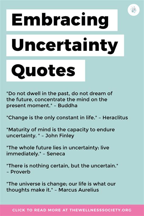 quotes about embracing uncertainty