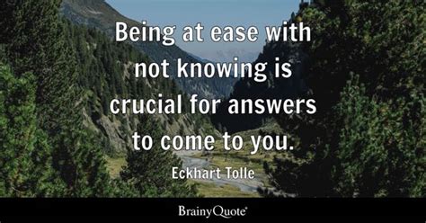 Quotes About Not Knowing