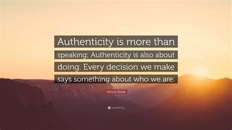 Path to Authenticity