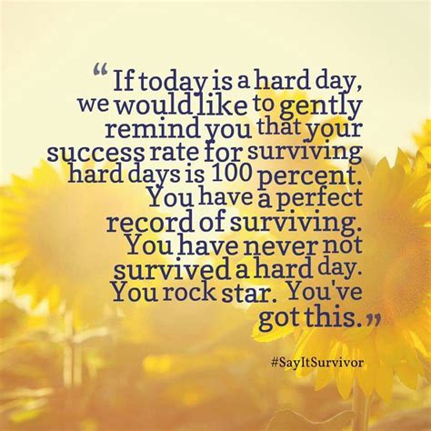 quotes about tough days