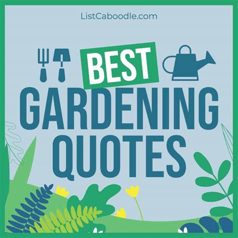 Quotes For Gardener