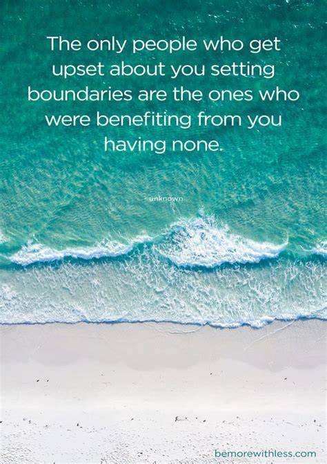 setting boundaries