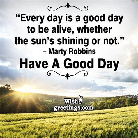 quotes on good day