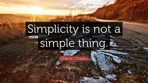 quotes on simplicity