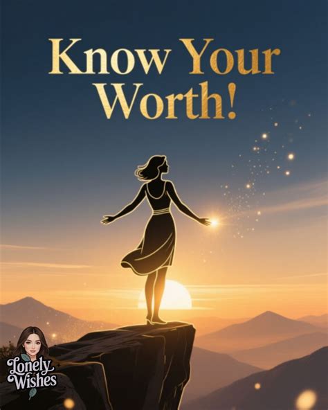 recognize your worth