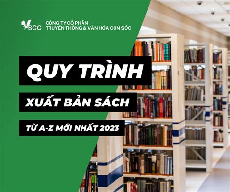 quy trình xuất bản sách