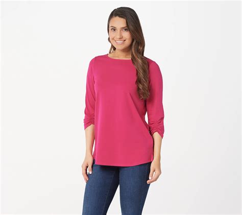 qvc kim gravel tops recently on air