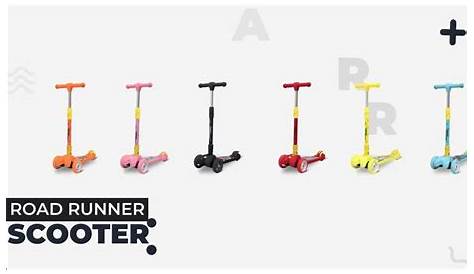 R for Rabbit Road Runner Scooter for Kids of 3 to 14 Years Age 3