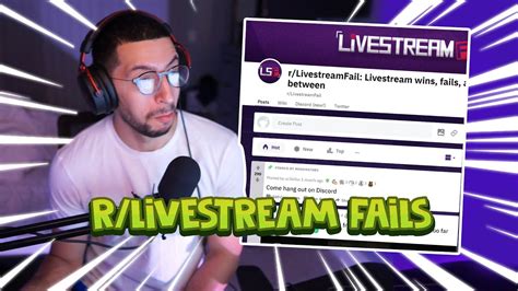 r/livestream fails