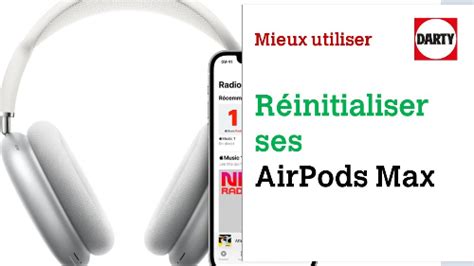 réinitialisation AirPods
