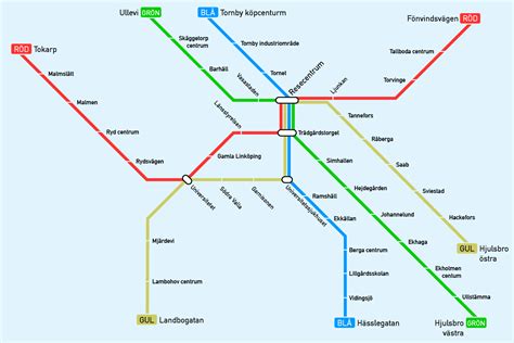 Röda Linjen Tunnelbana Karta Karta
