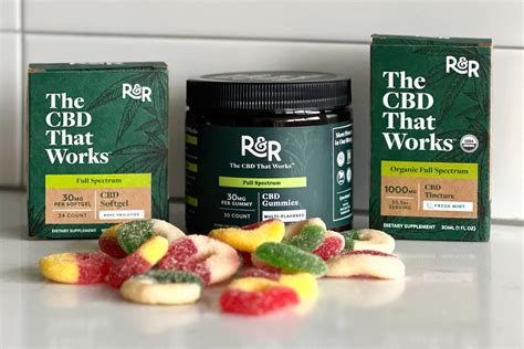 r and r cbd products