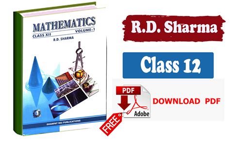 r d sharma class 12 maths book pdf