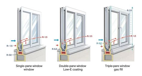 r value of double pane window