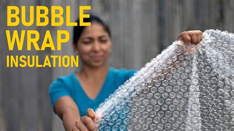 R-Value Of Bubble Wrap