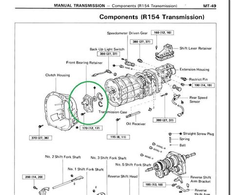 R154 Speed Sensor Location