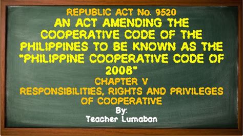 ra 9520: cooperative taxation