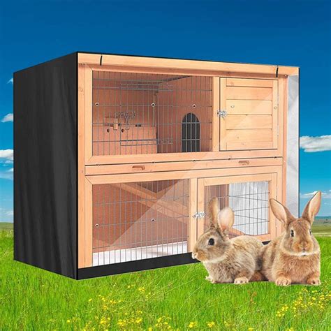 Rabbit Cage Winter Covers