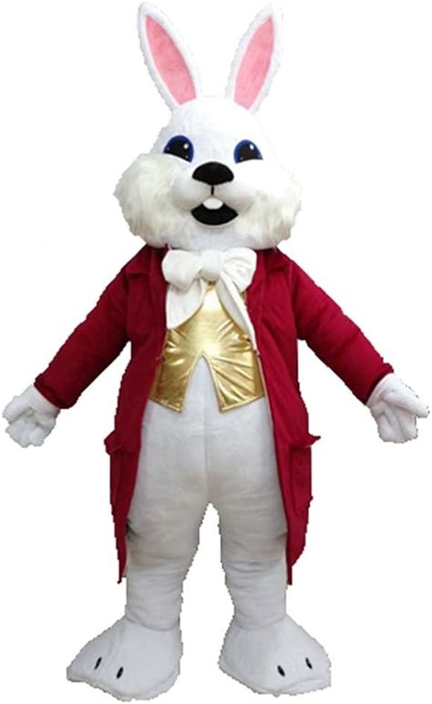 rabbit in his school mascot costume