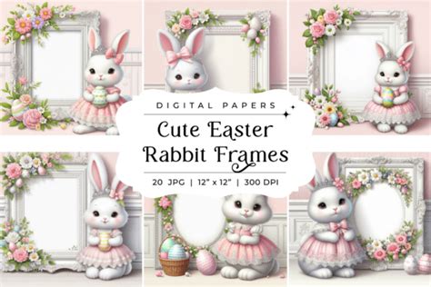 Rabbit Picture Frames