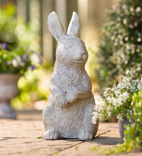 Rabbit Statue For Plants
