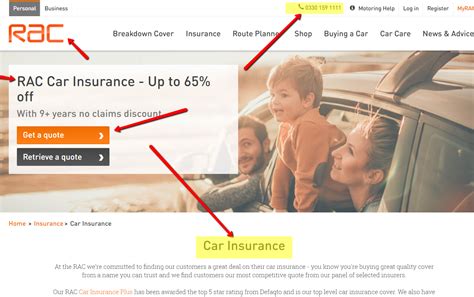 rac car insurance for members