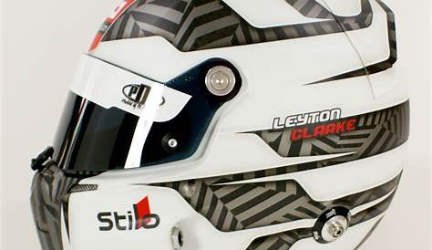 2X CUSTOM VINYL DECAL sticker car kart helmet race CHOOSE COLOUR & FONT