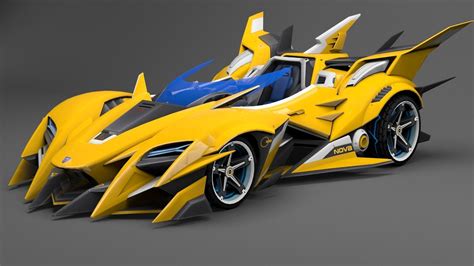 race car 3d designing